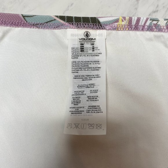 New! Volcom Don’t Leaf Hipster Bikini Bottom - Picture 11 of 15